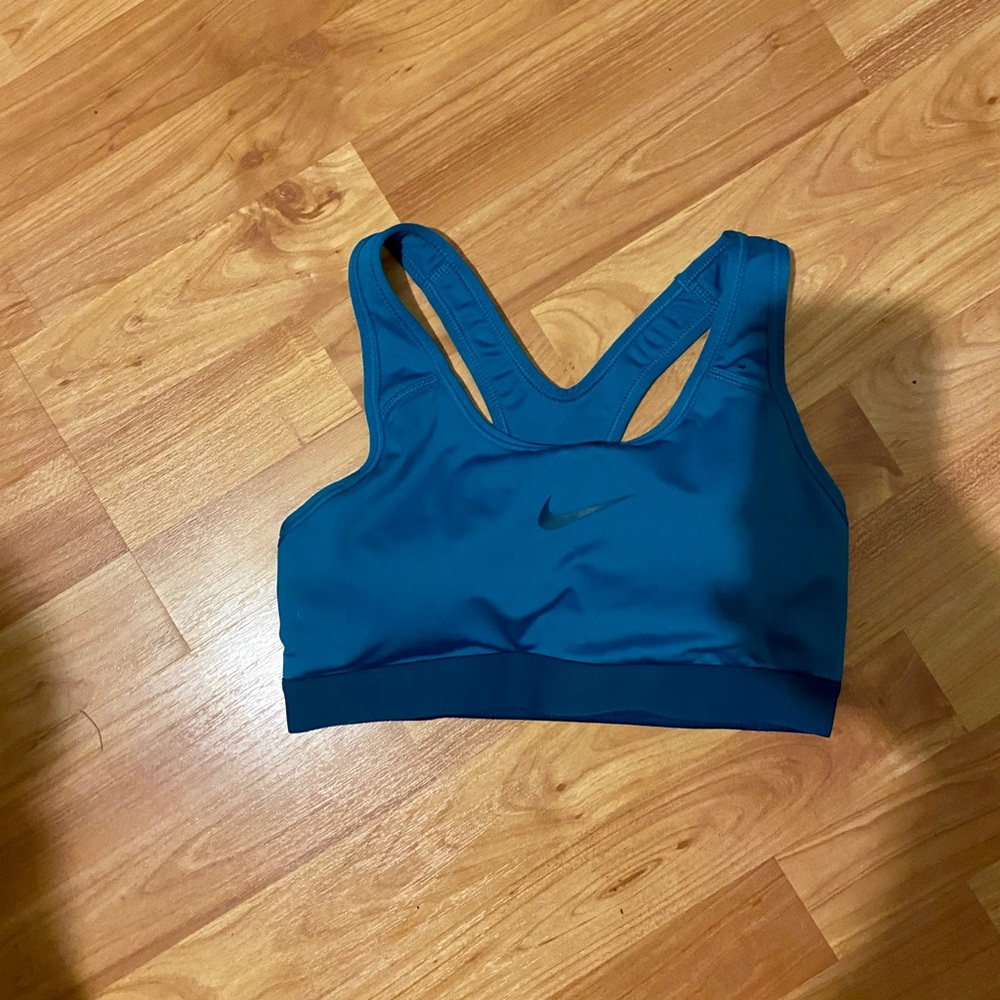 Nike sports bra teal